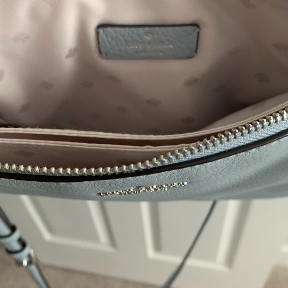 KATE SPADE LIGHT BLUE LEATHER CROSSBODY BAG - Picture 3 of 4